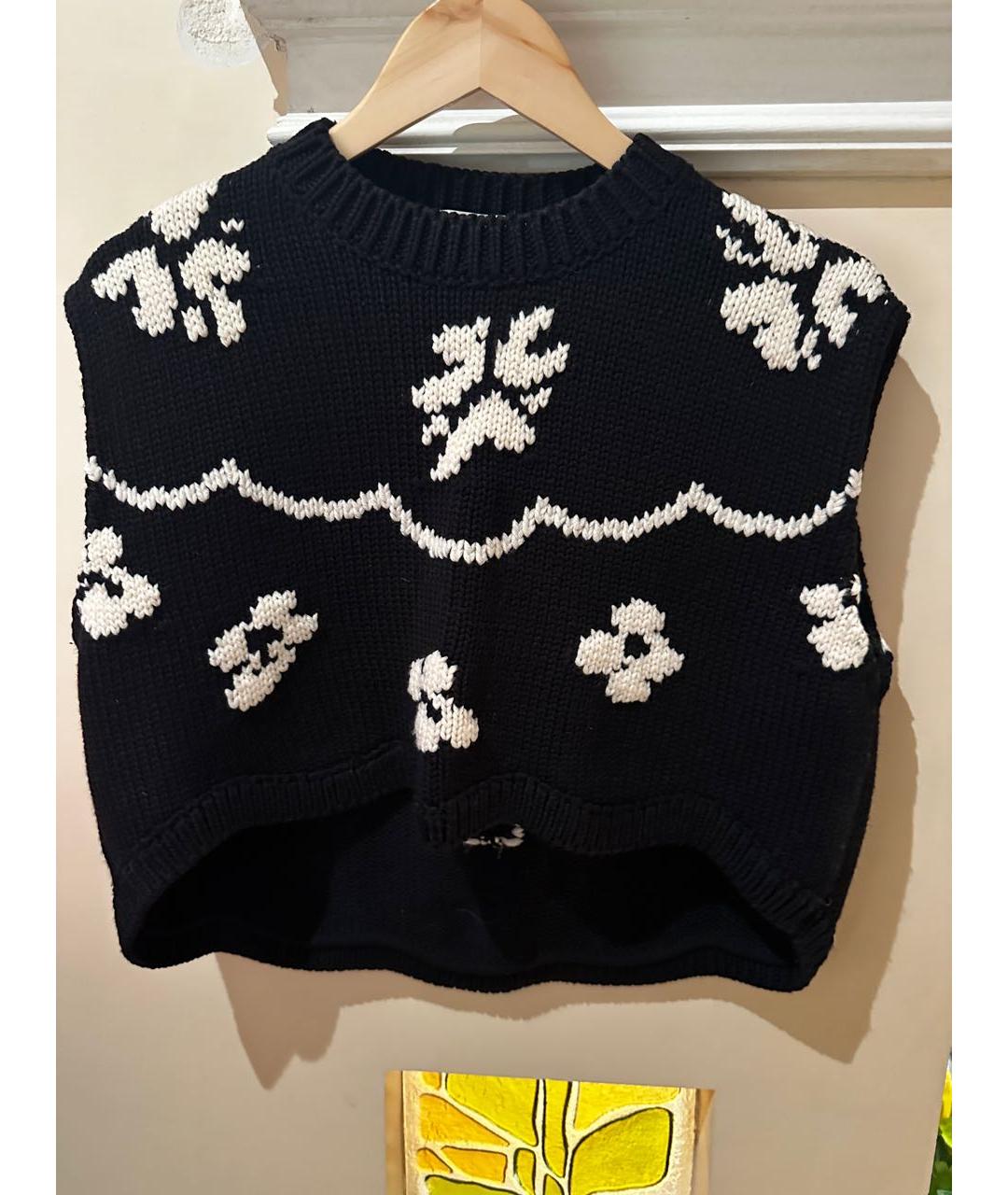 CHRISTIAN DIOR Черная шерстяная жилетка, фото 7