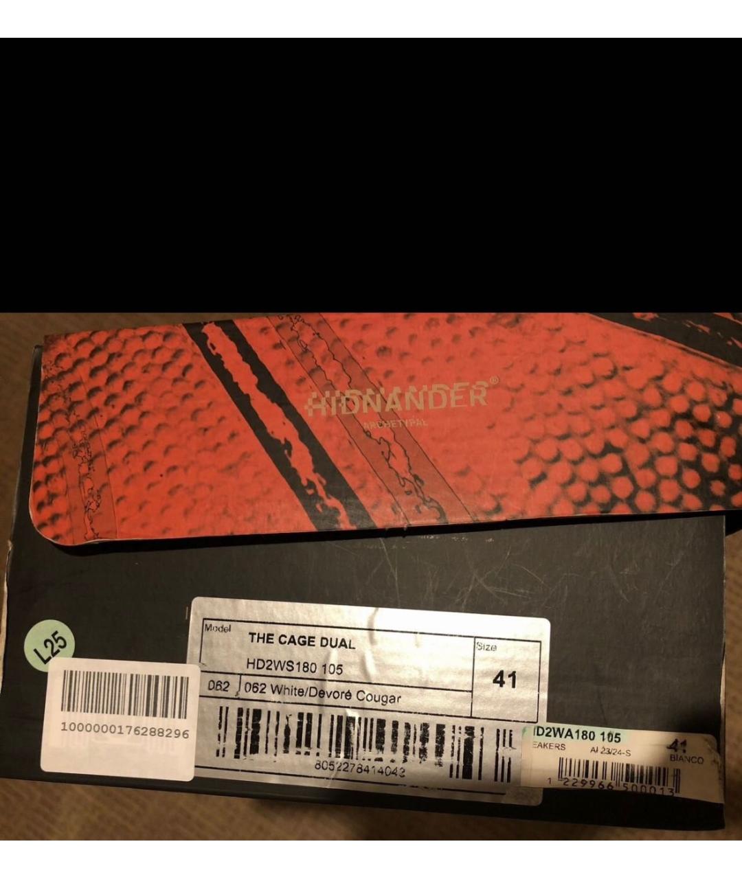 HIDNANDER Мульти кожаные кеды, фото 6