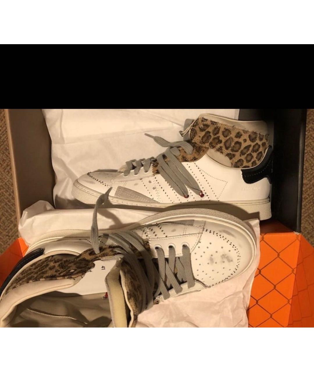 HIDNANDER Мульти кожаные кеды, фото 5