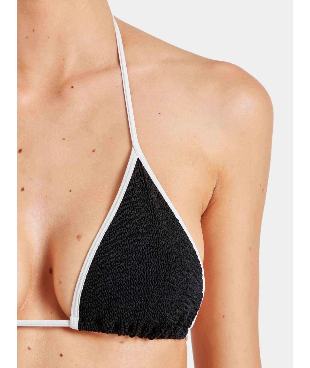 HUNZA G Черный купальник, фото 3