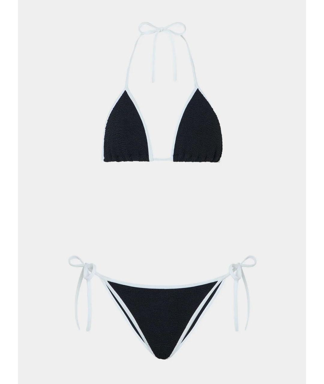 HUNZA G Черный купальник, фото 7