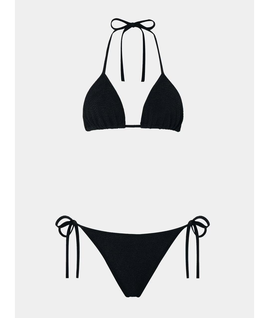 HUNZA G Черный купальник, фото 5