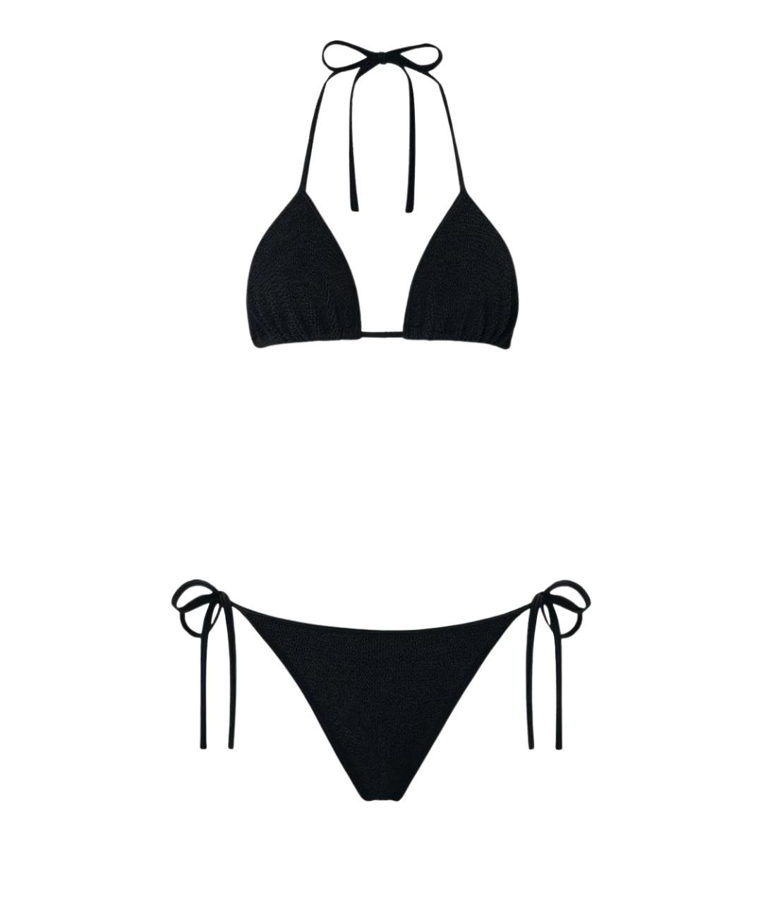 HUNZA G Черный купальник, фото 1