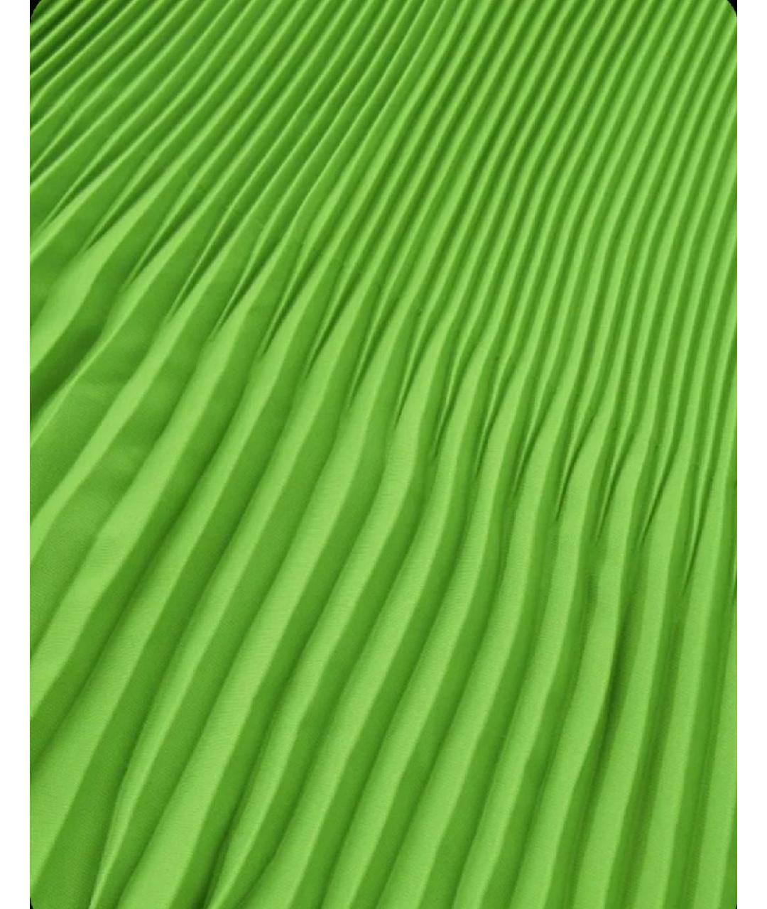 COS Зеленый шелковый костюм с юбками, фото 5