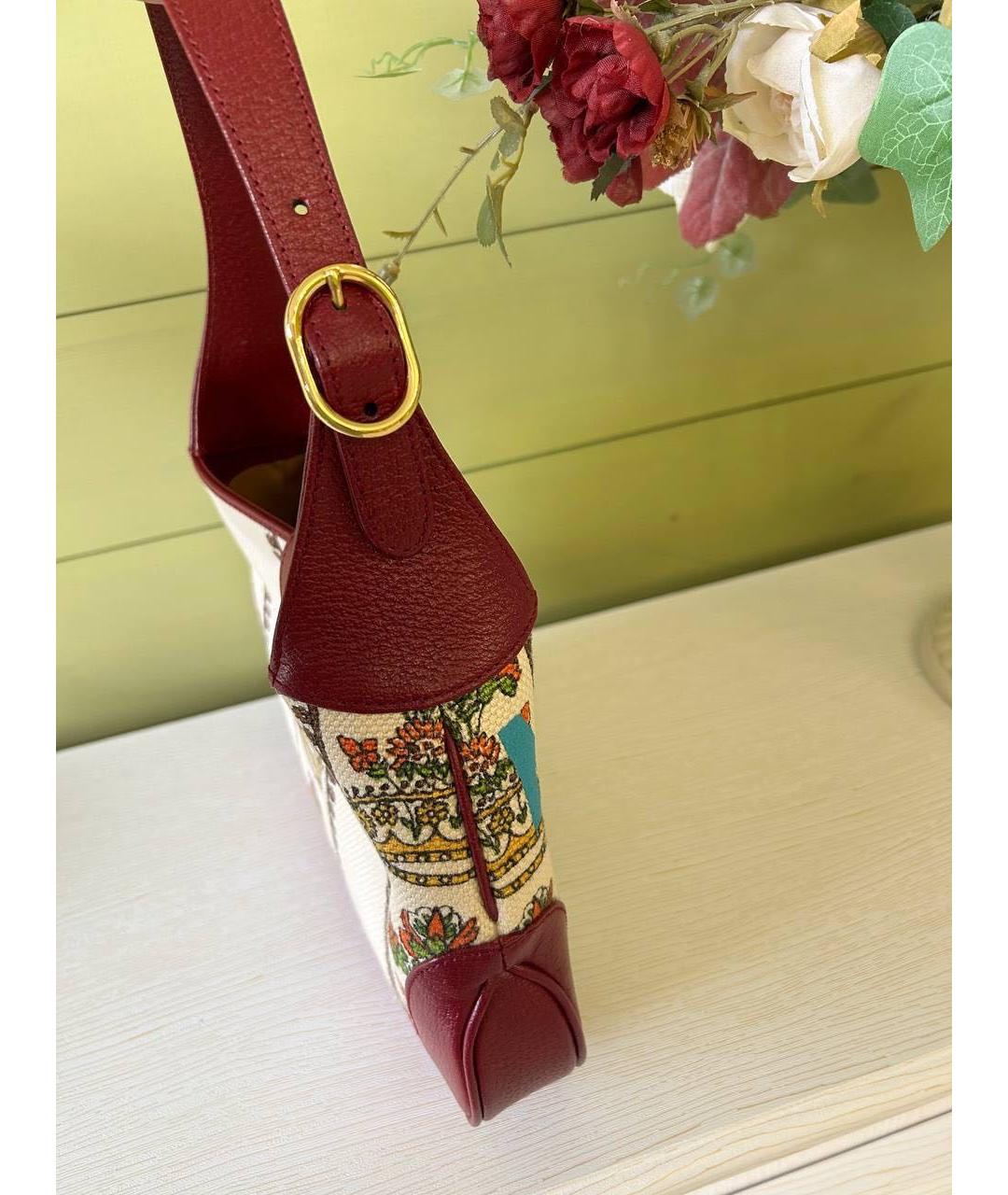 GUCCI Мульти кожаная сумка с короткими ручками, фото 6