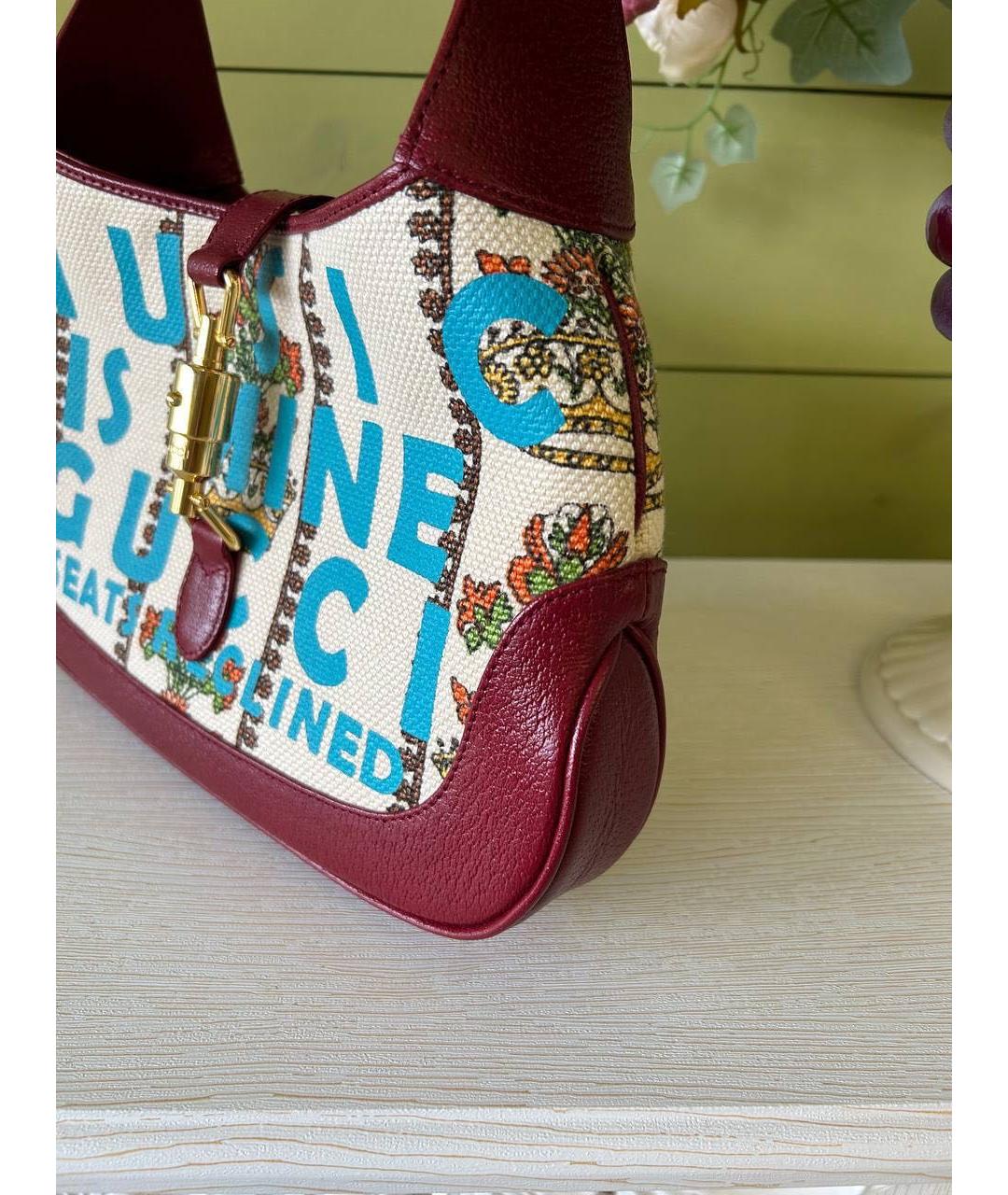 GUCCI Мульти кожаная сумка с короткими ручками, фото 3