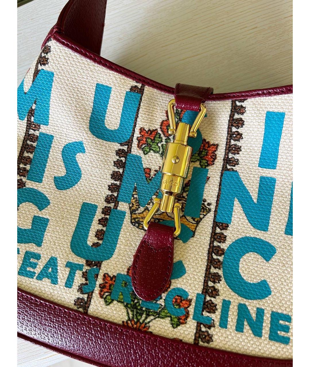 GUCCI Мульти кожаная сумка с короткими ручками, фото 8