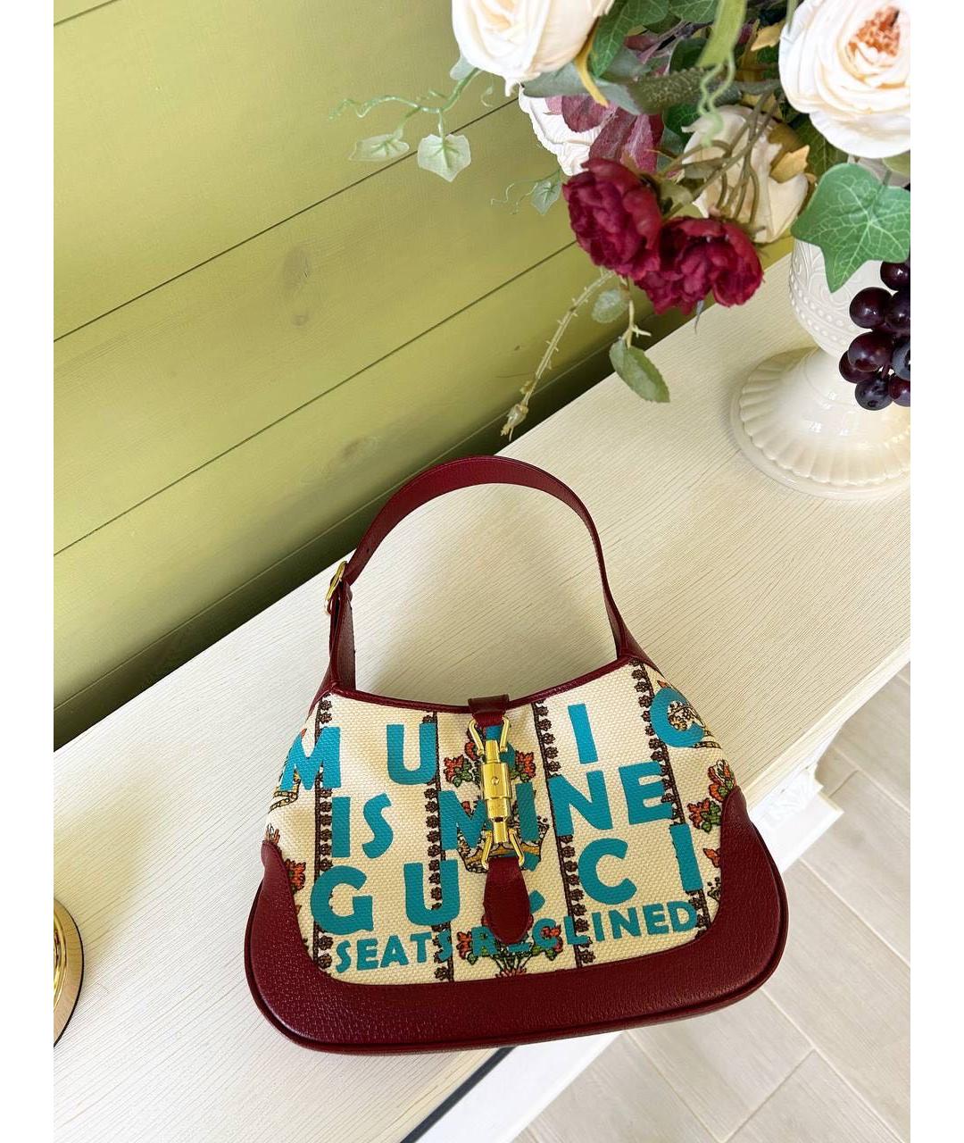 GUCCI Мульти кожаная сумка с короткими ручками, фото 4