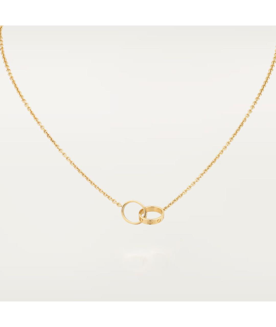 CARTIER Желтая подвеска из желтого золота, фото 3