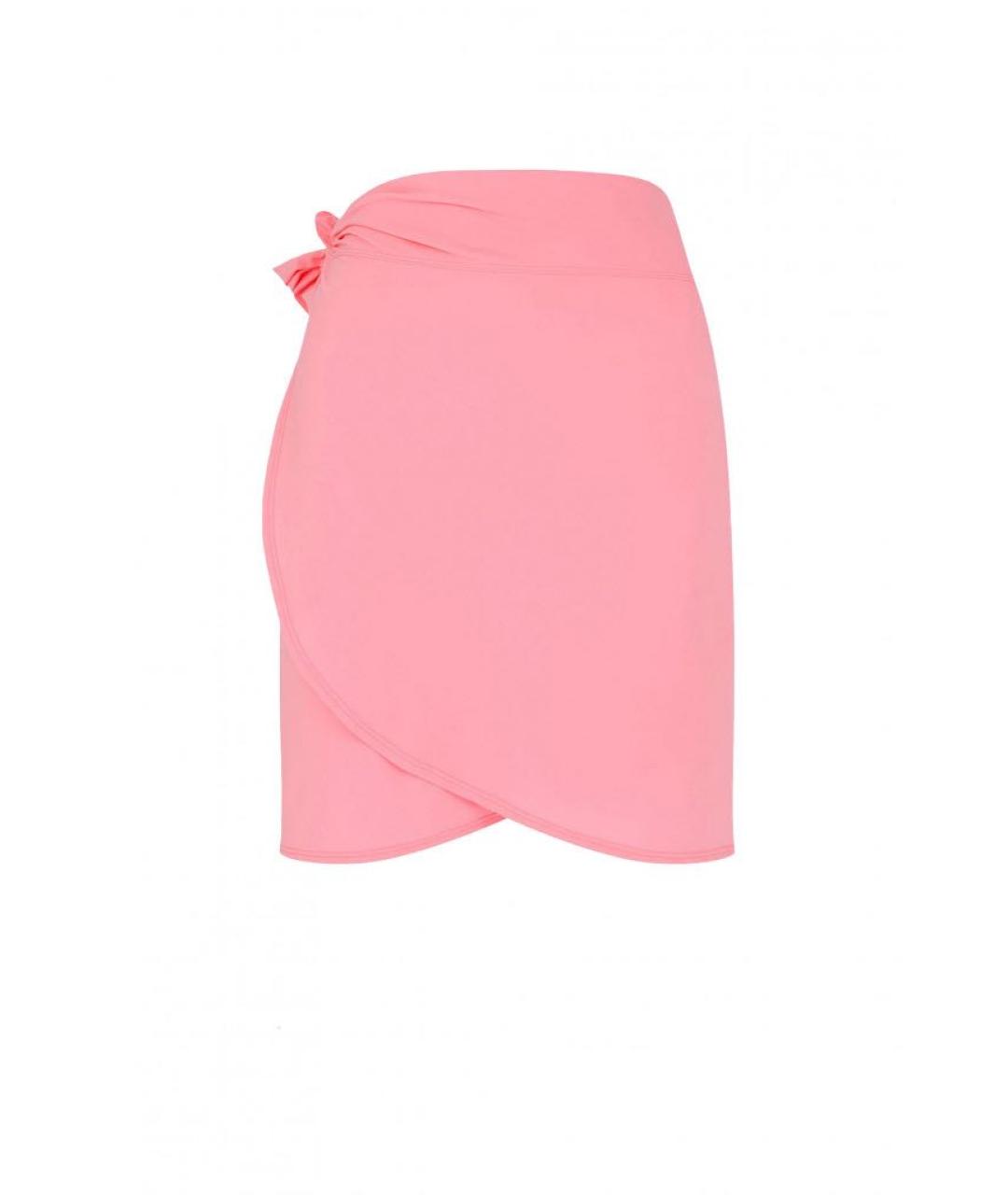 HUNZA G Розовая юбка мини, фото 1