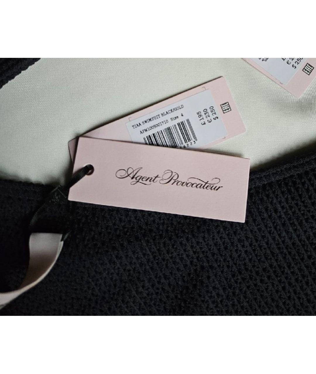 AGENT PROVOCATEUR Черный полиэстеровый купальник, фото 5