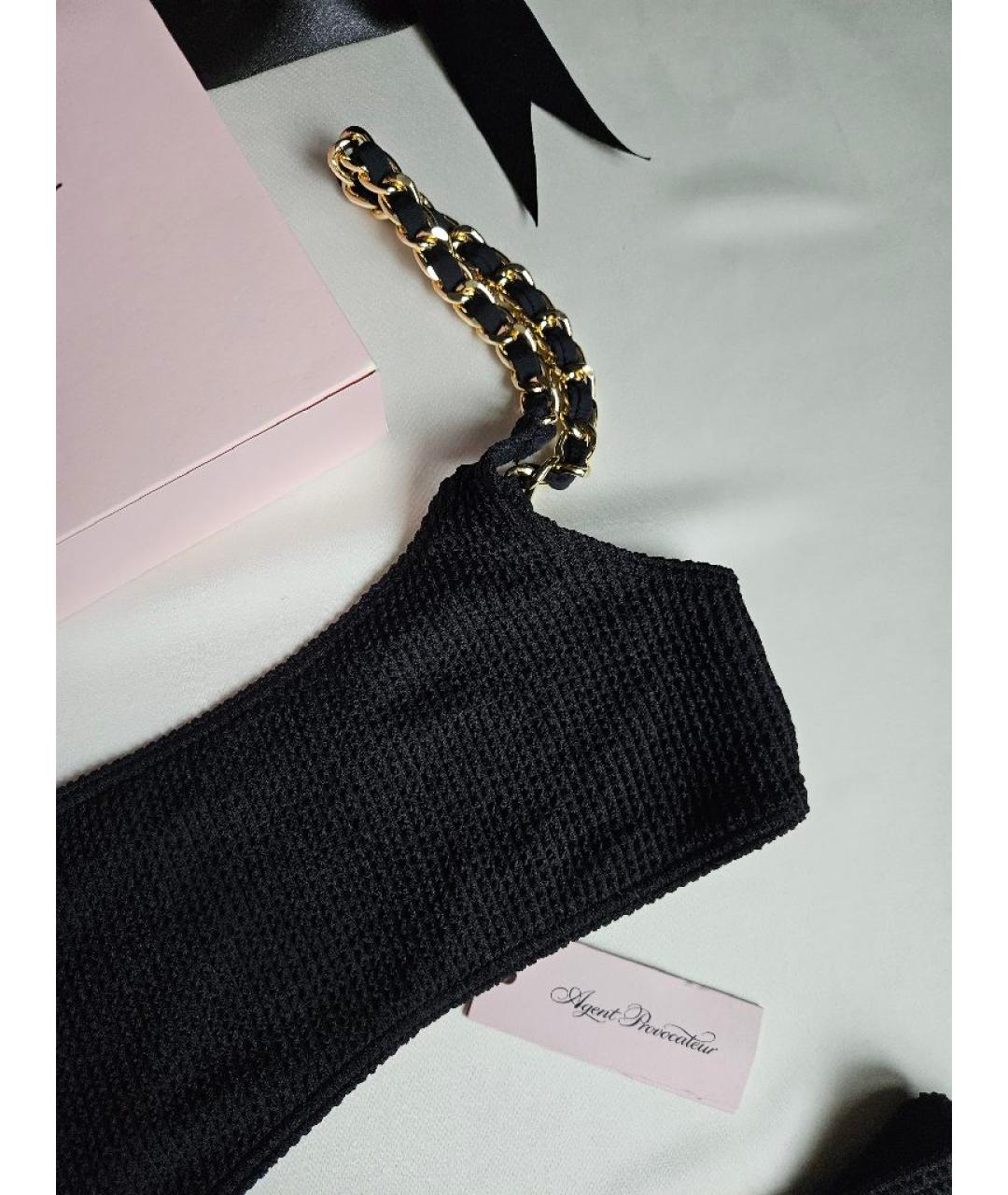 AGENT PROVOCATEUR Черный полиэстеровый купальник, фото 4