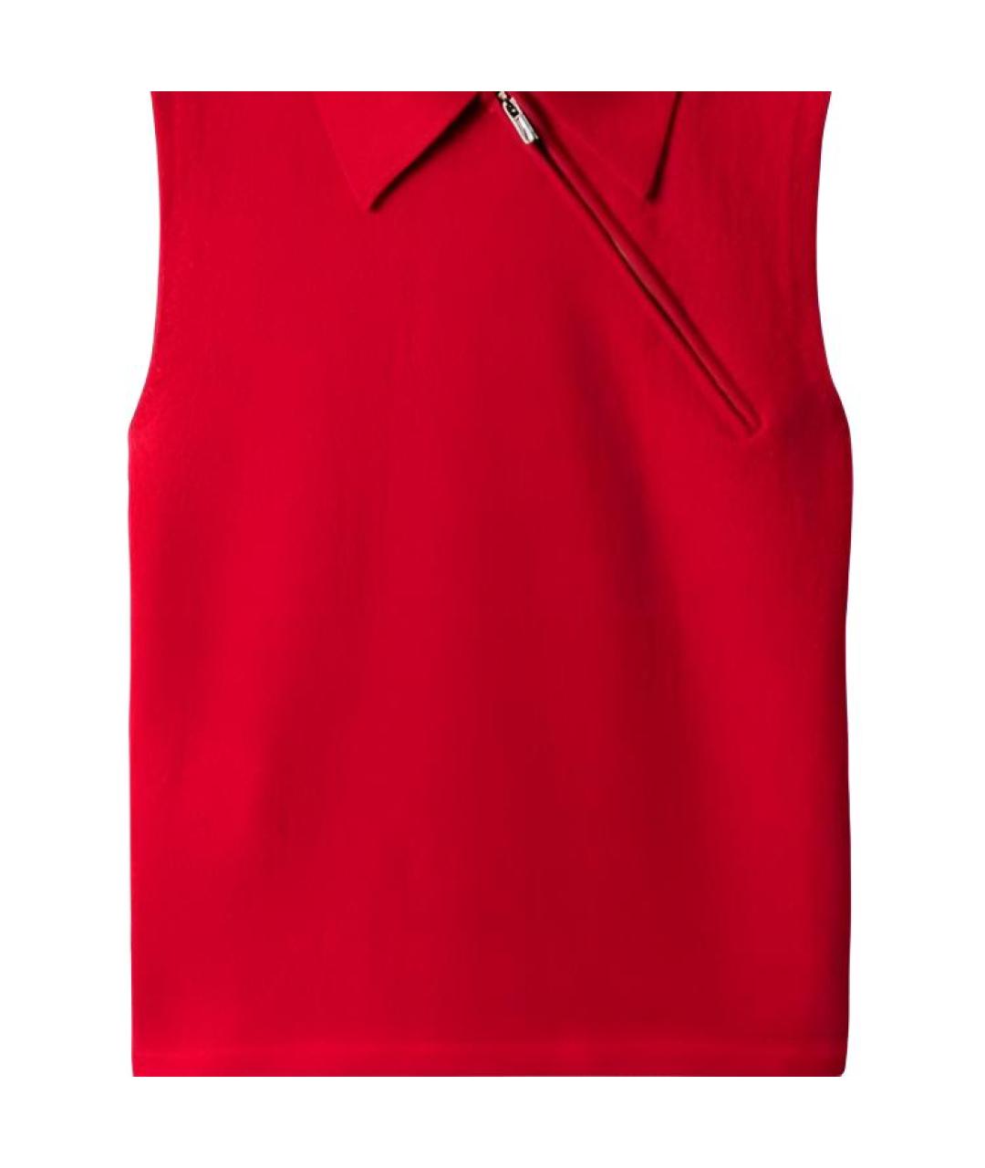 MIU MIU Красная жилетка, фото 2