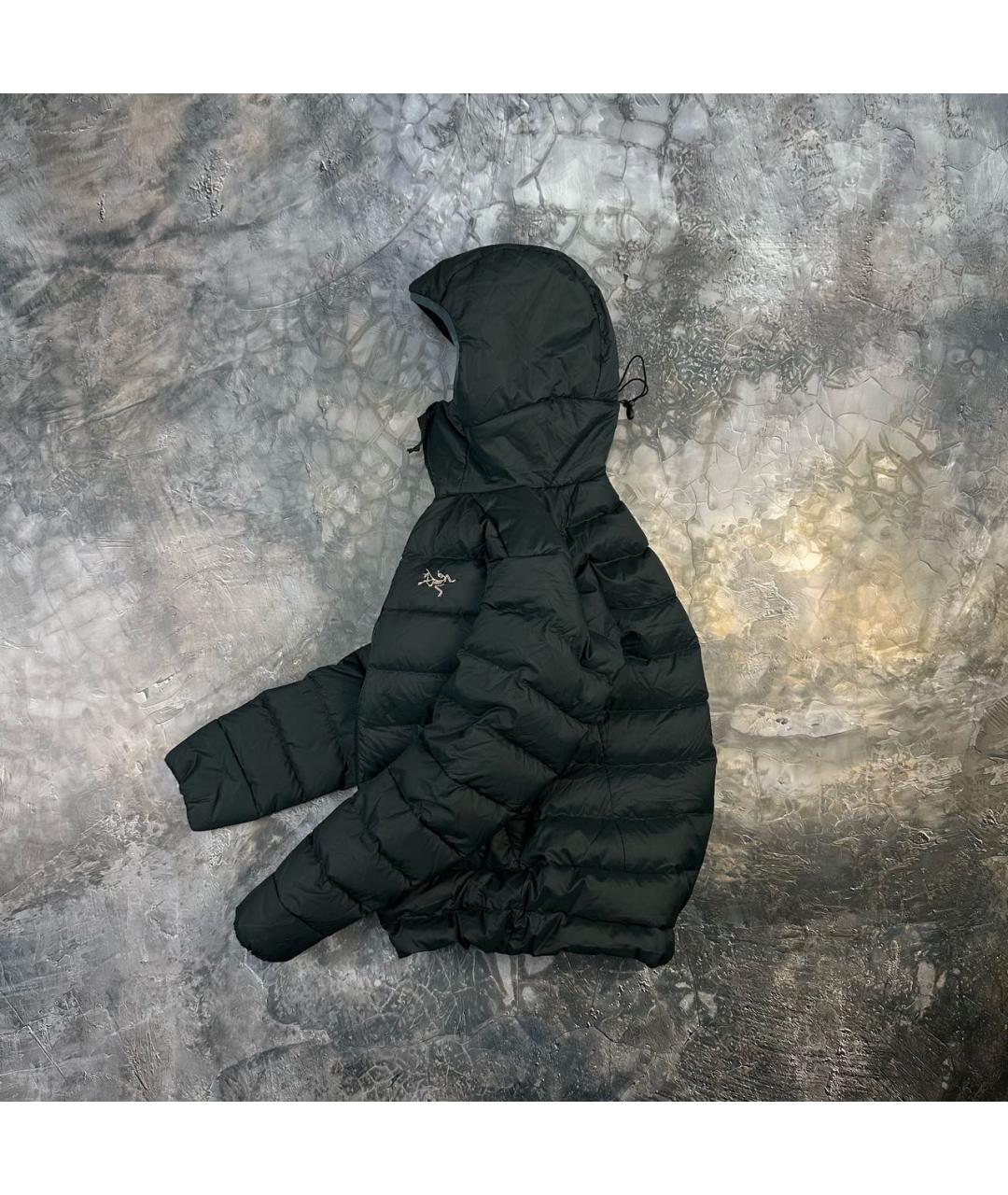 ARCTERYX Черный полиэстеровый пуховик, фото 2