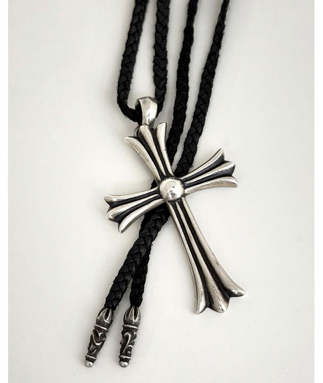 CHROME HEARTS Серебряная серебряная цепочка/подвеска, фото 3