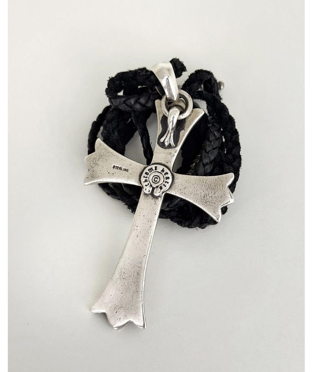 CHROME HEARTS Серебряная серебряная цепочка/подвеска, фото 5
