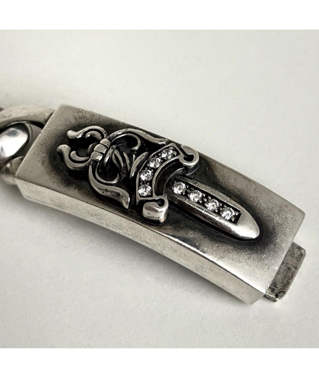 CHROME HEARTS Серебрянный серебряный браслет, фото 3