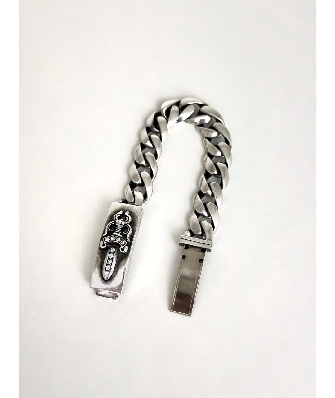 CHROME HEARTS Серебрянный серебряный браслет, фото 2