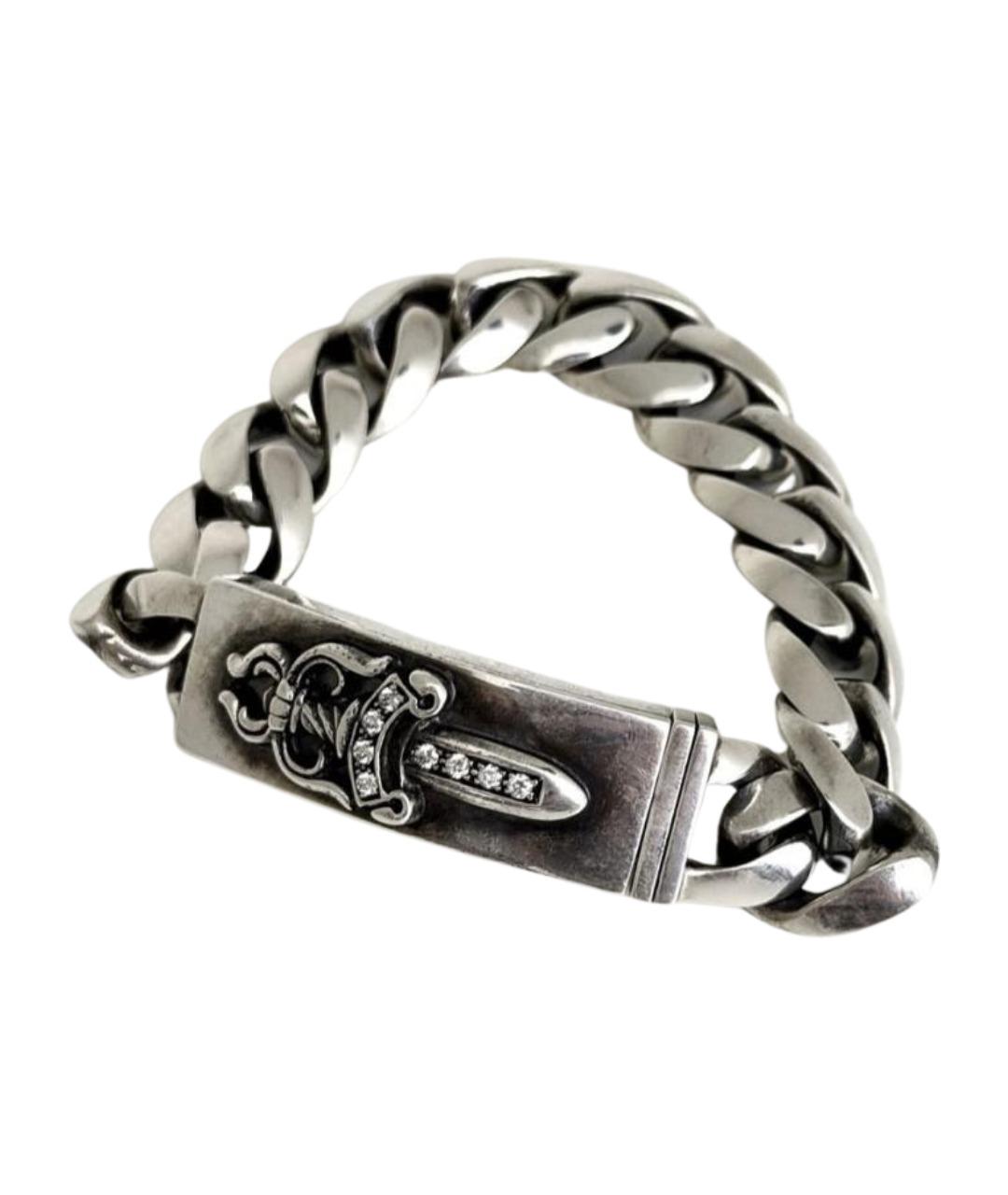 CHROME HEARTS Серебрянный серебряный браслет, фото 1