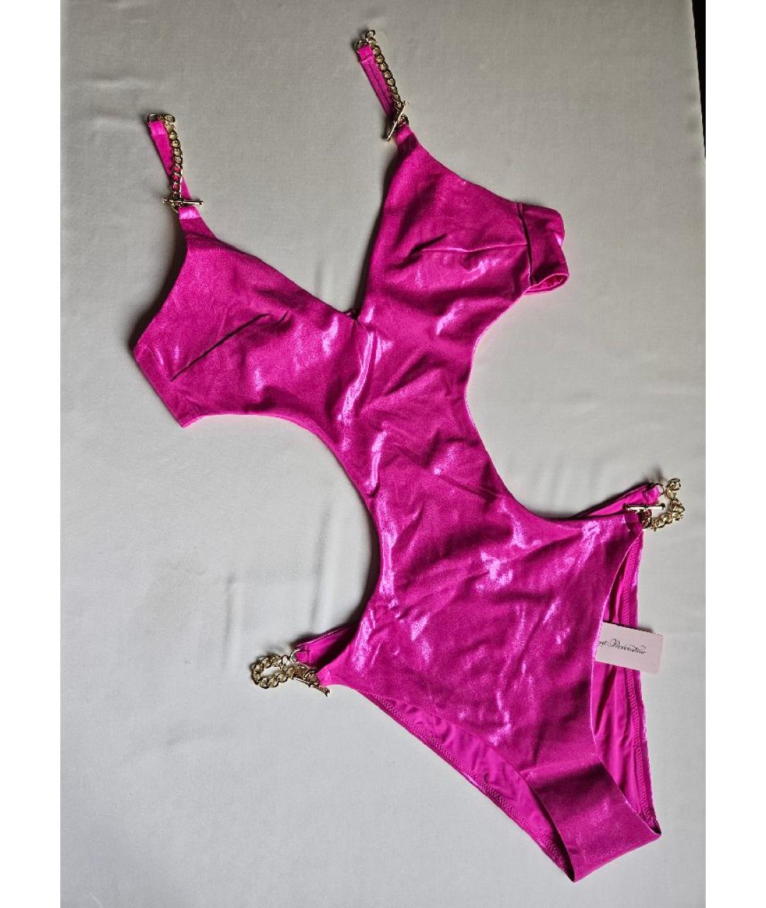 AGENT PROVOCATEUR Розовый полиамидовый купальник, фото 2