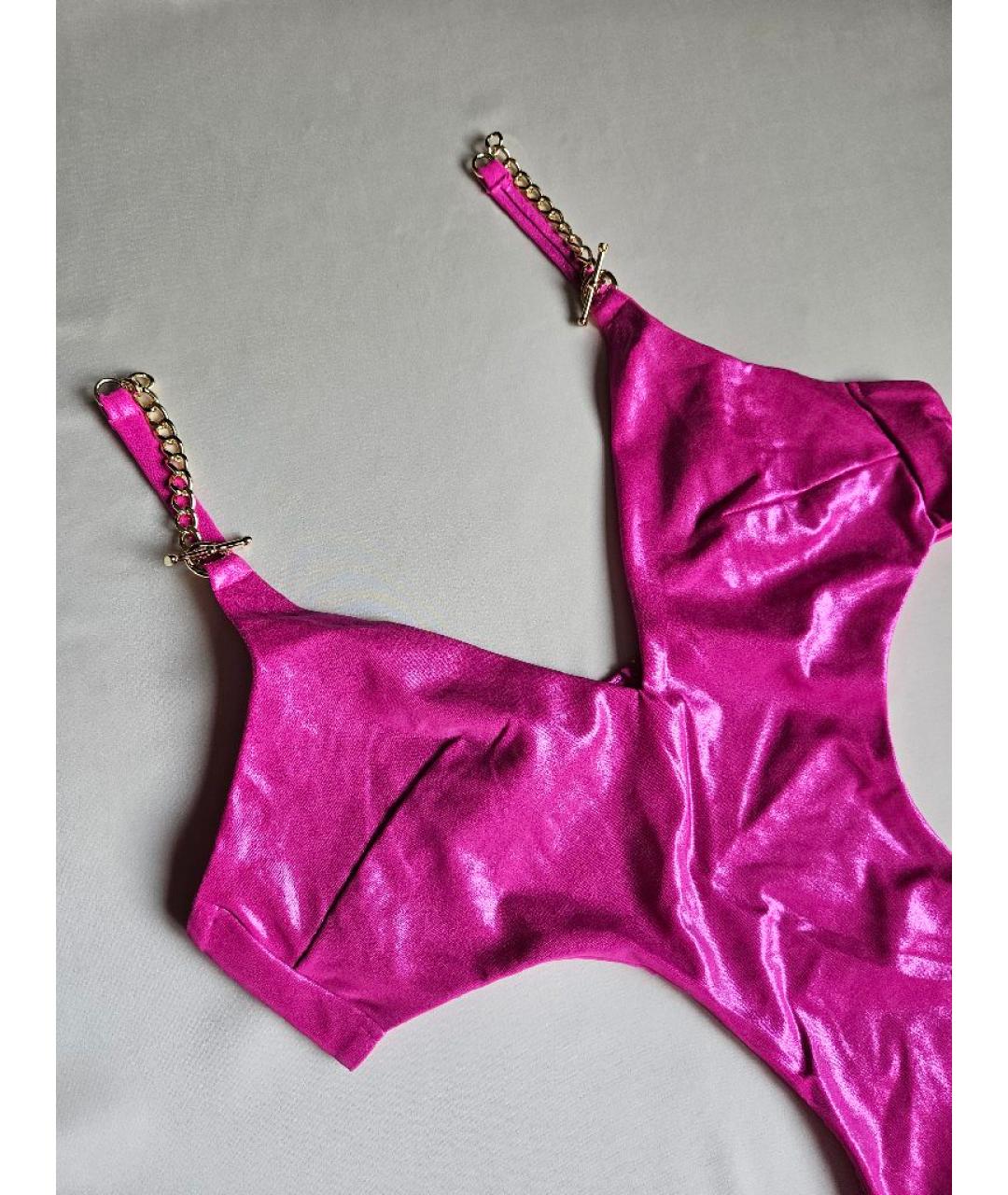 AGENT PROVOCATEUR Розовый полиамидовый купальник, фото 3