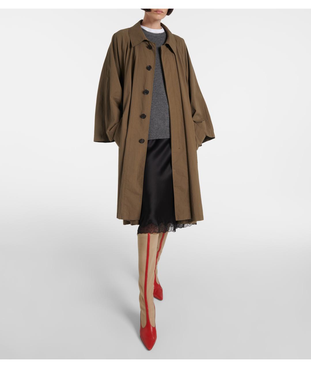 THE ROW Красные кожаные сапоги, фото 3