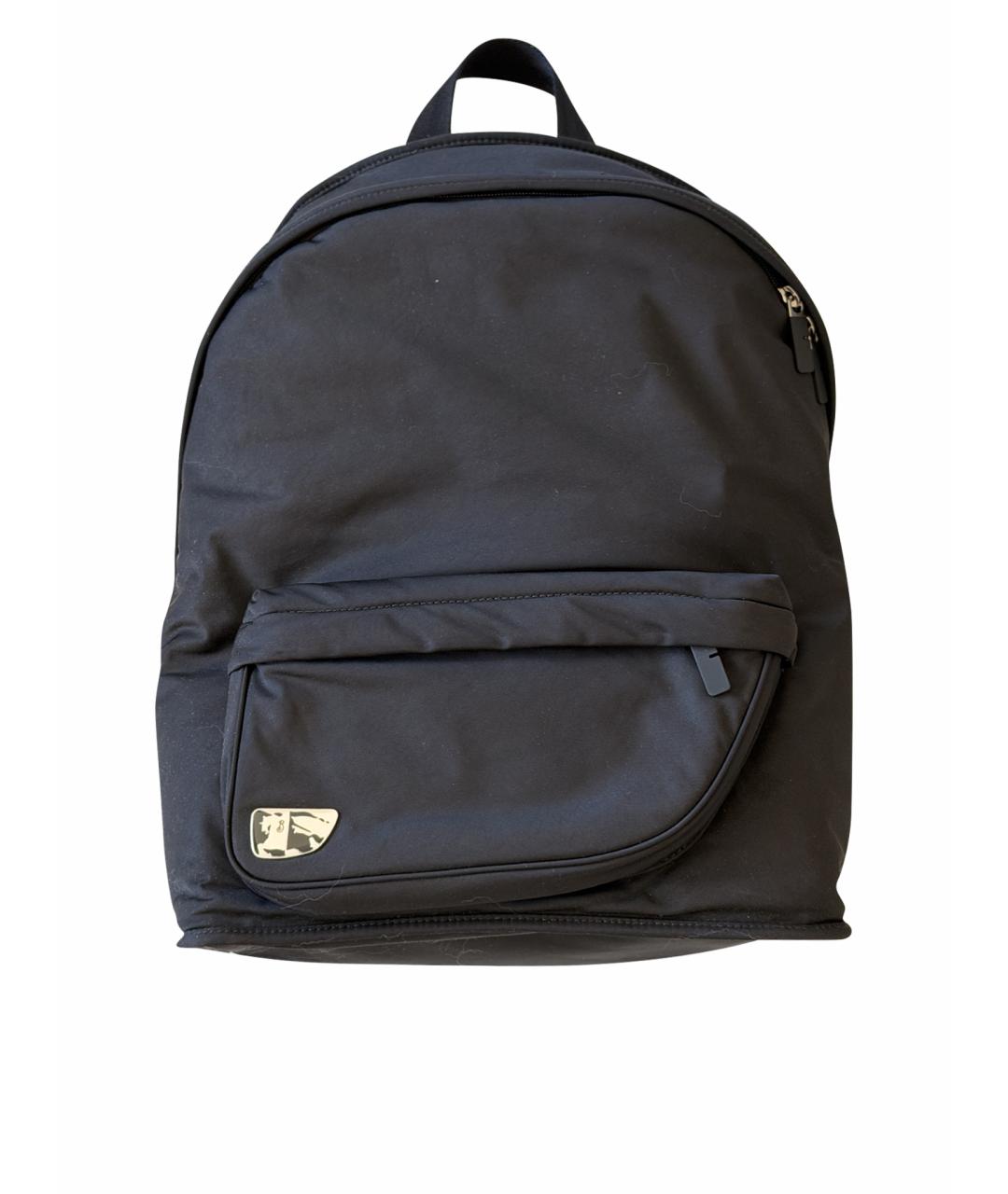BURBERRY Черный синтетический рюкзак, фото 1