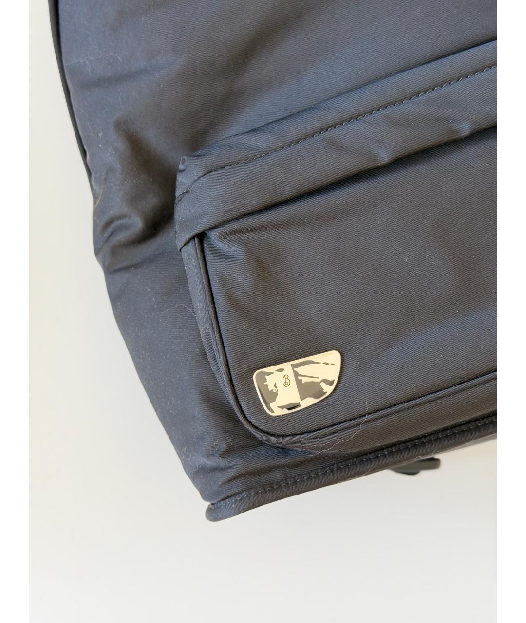 BURBERRY Черный синтетический рюкзак, фото 2