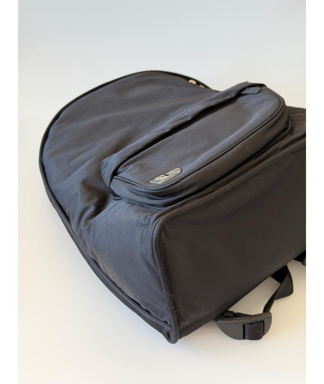 BURBERRY Черный синтетический рюкзак, фото 4