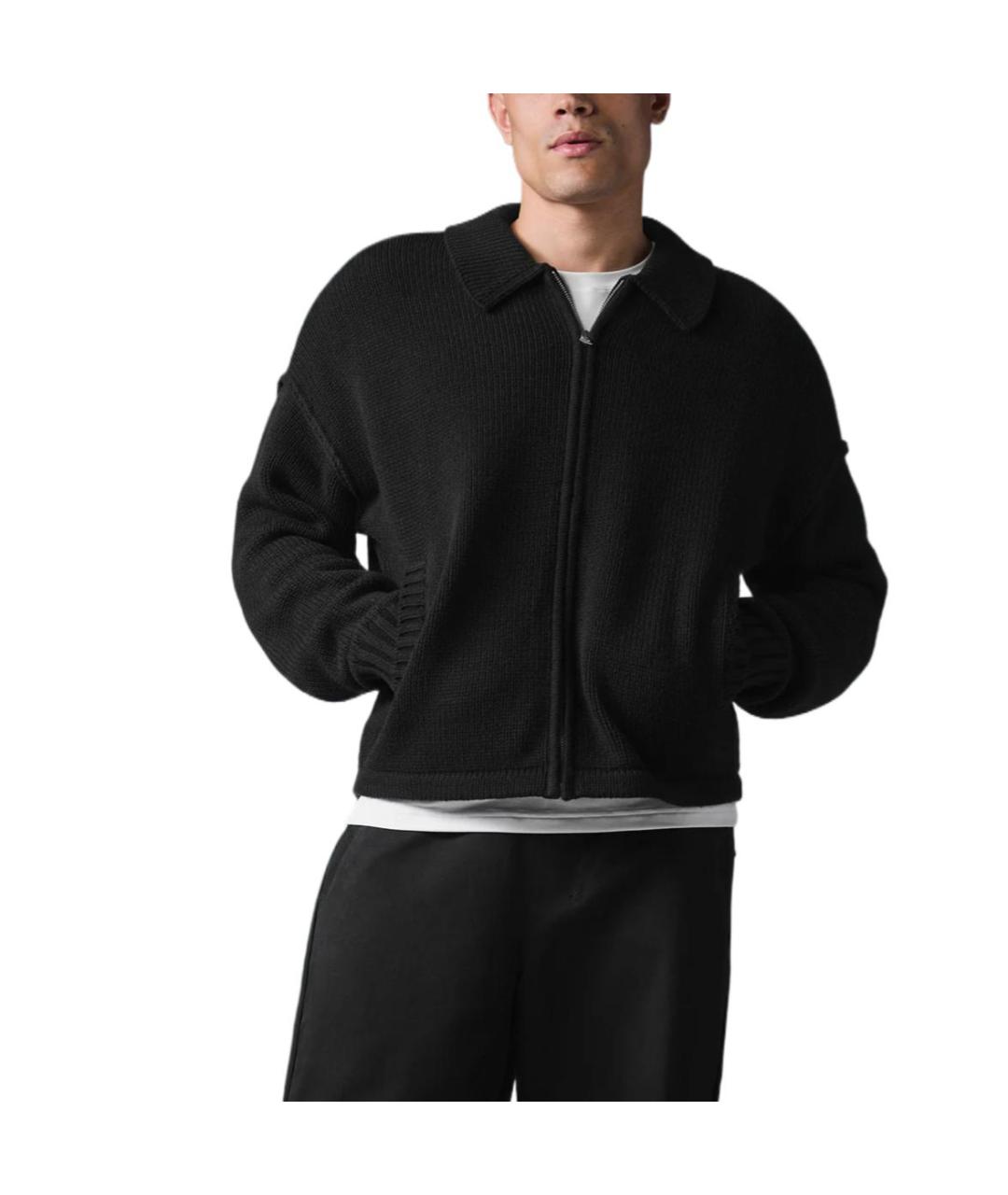 ALO YOGA Черный джемпер / свитер, фото 4