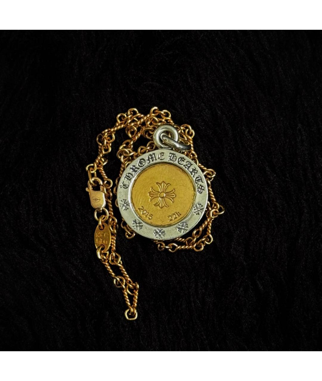 CHROME HEARTS Золотая подвеска из желтого золота, фото 3