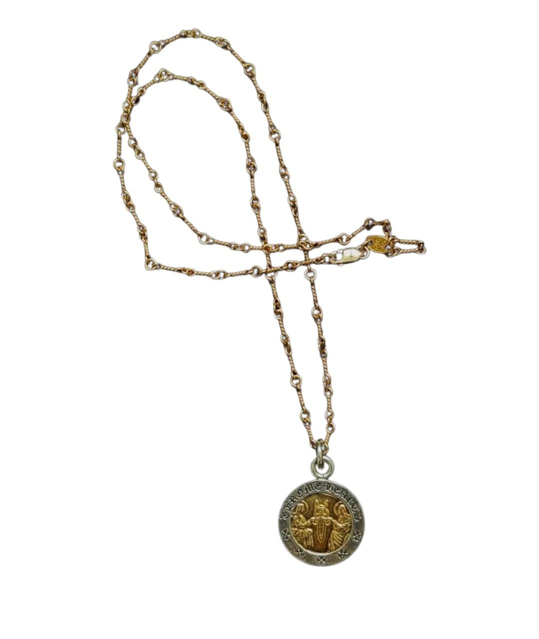 CHROME HEARTS Золотая подвеска из желтого золота, фото 1