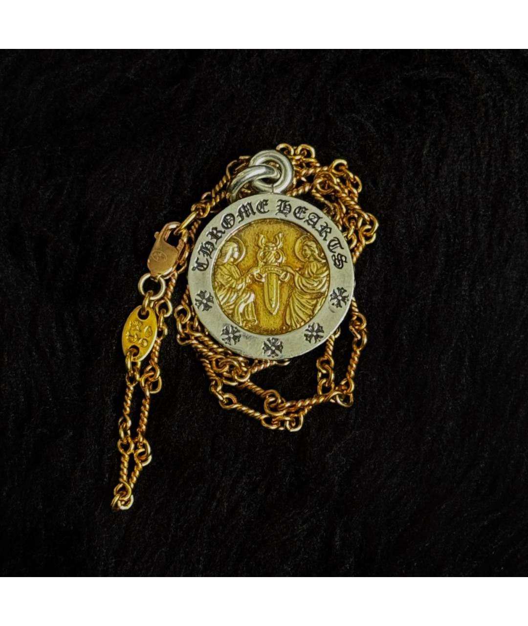 CHROME HEARTS Золотая подвеска из желтого золота, фото 2