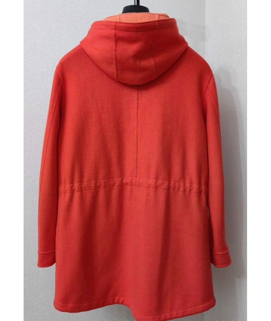 LORO PIANA Оранжевая кашемировая парка, фото 2