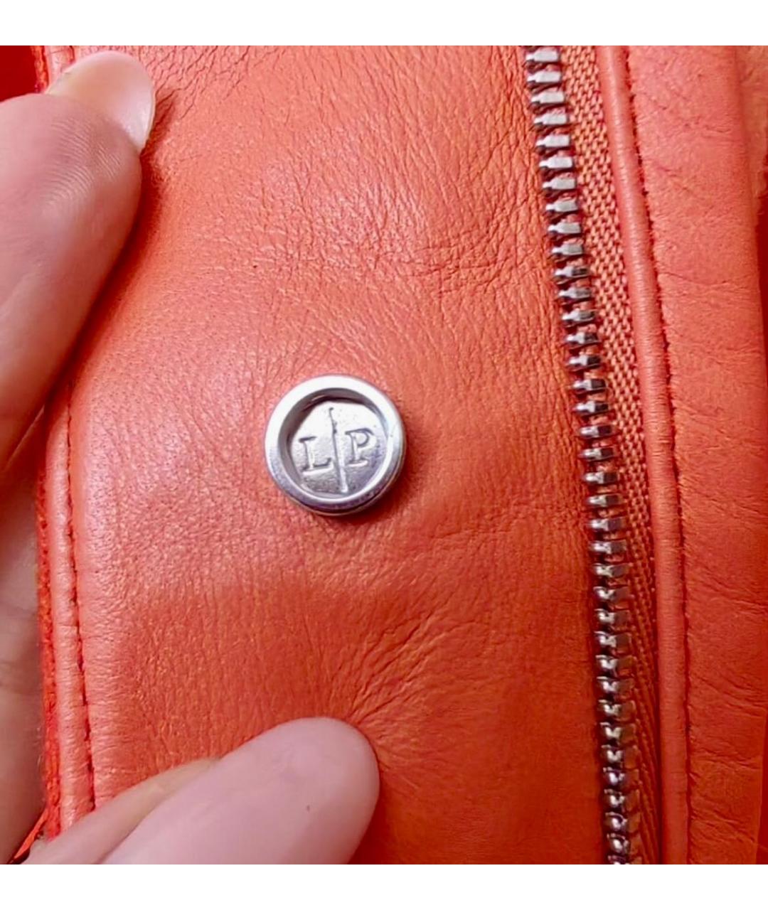 LORO PIANA Оранжевая кашемировая парка, фото 8