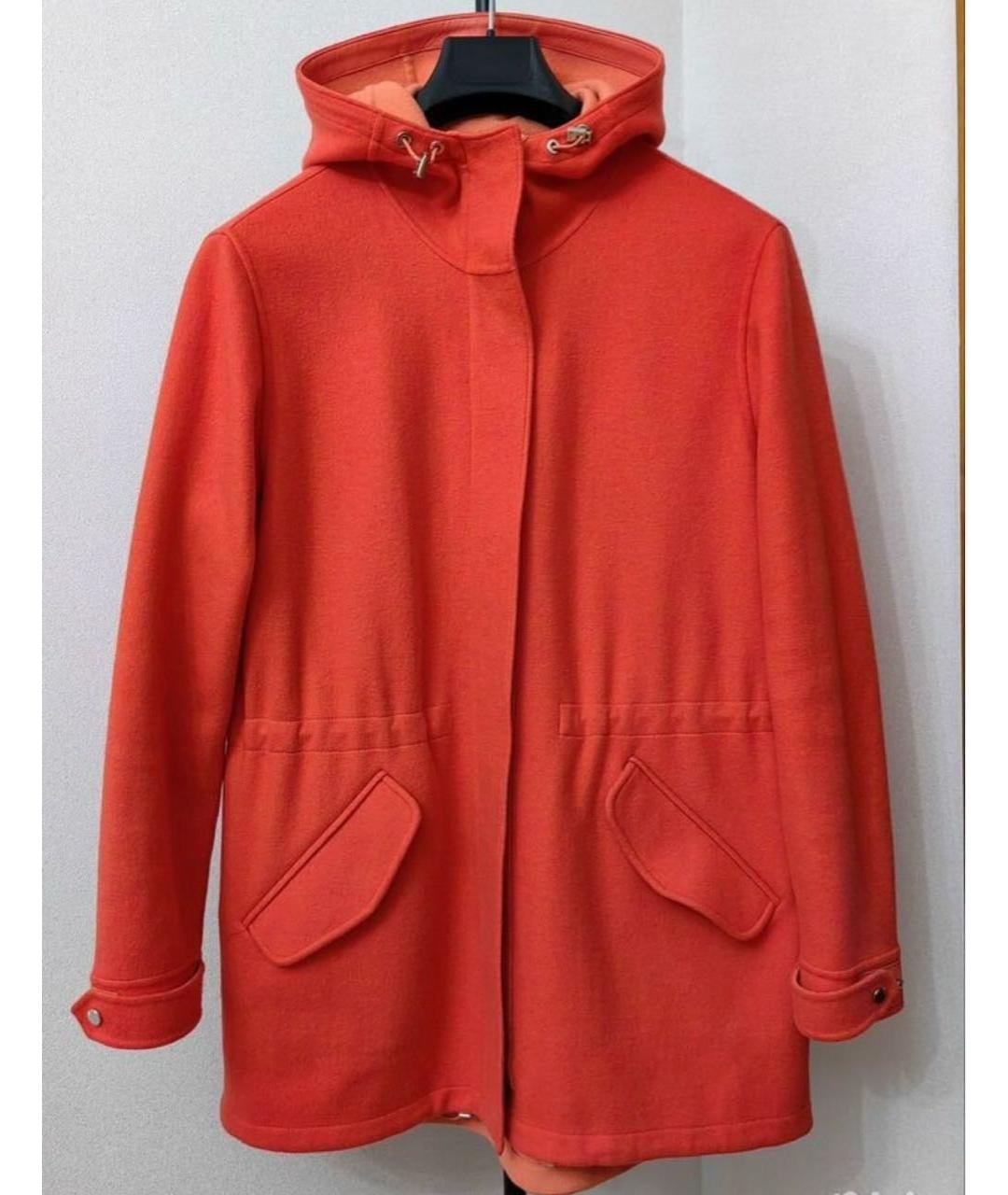 LORO PIANA Оранжевая кашемировая парка, фото 9