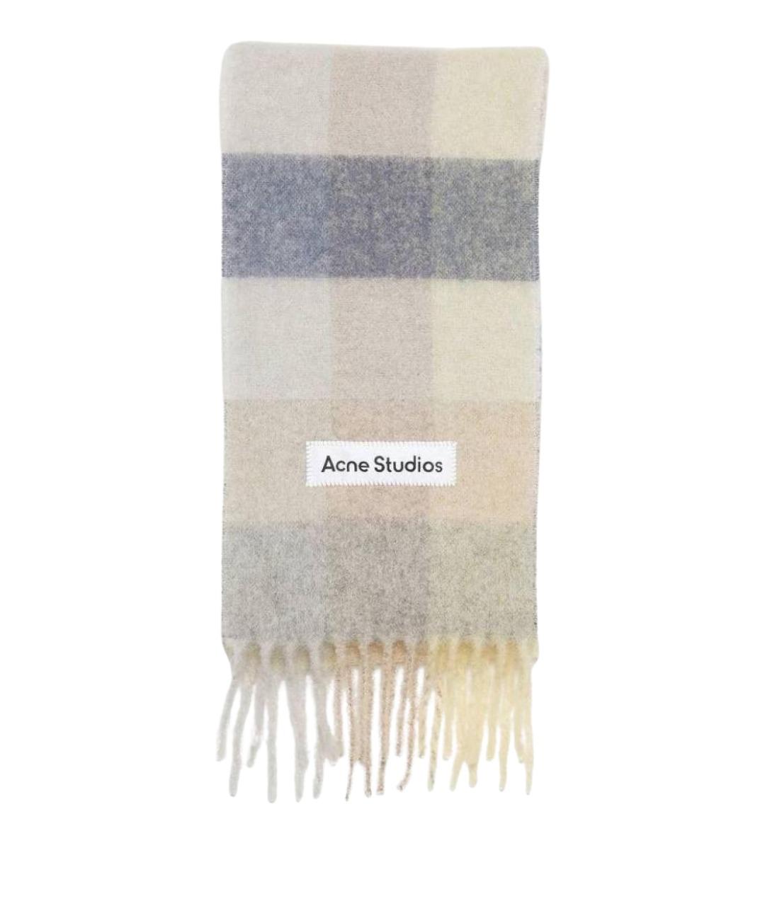 ACNE STUDIOS Мульти шерстяной шарф, фото 1