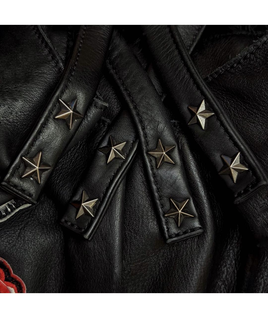 GIORGIO BRATO Черная кожаная сумка с короткими ручками, фото 4