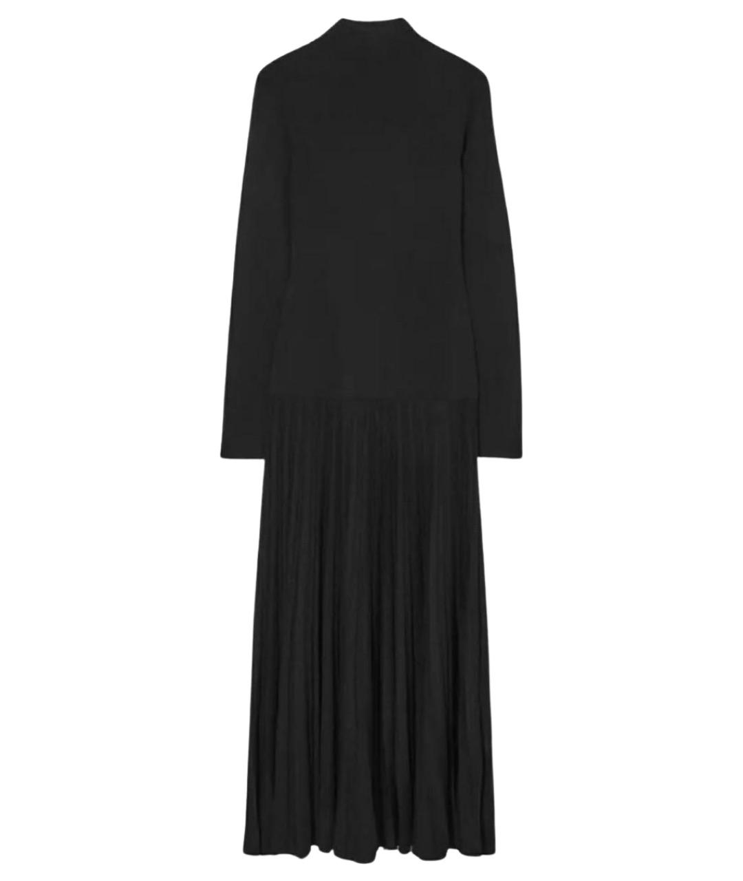 COS Черное хлопковое вечернее платье, фото 1