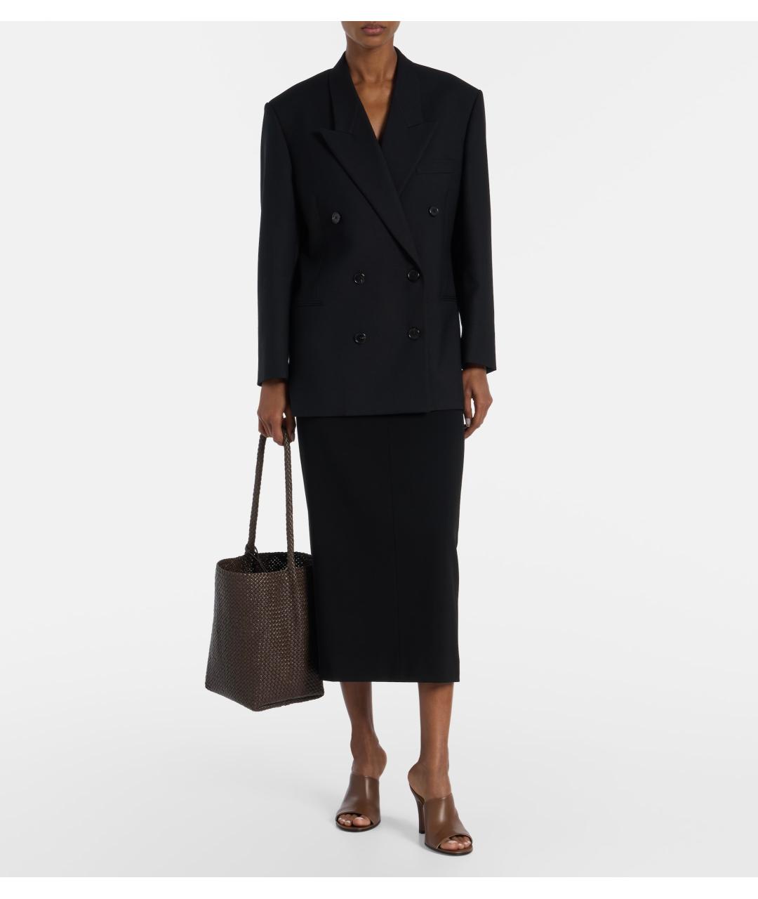 THE ROW Коричневые кожаные мюли, фото 8