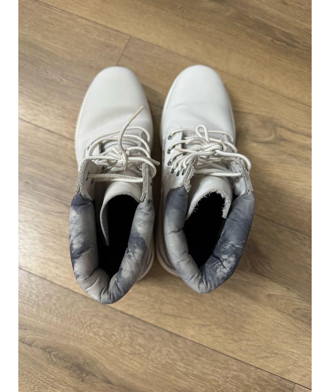 TIMBERLAND Серые нубуковые ботинки, фото 3