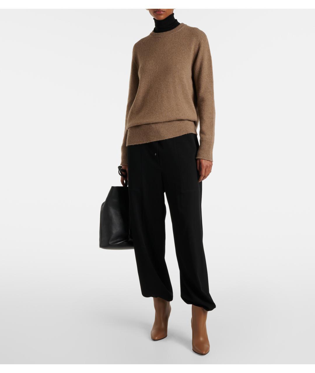 THE ROW Коричневые кожаные ботильоны, фото 5