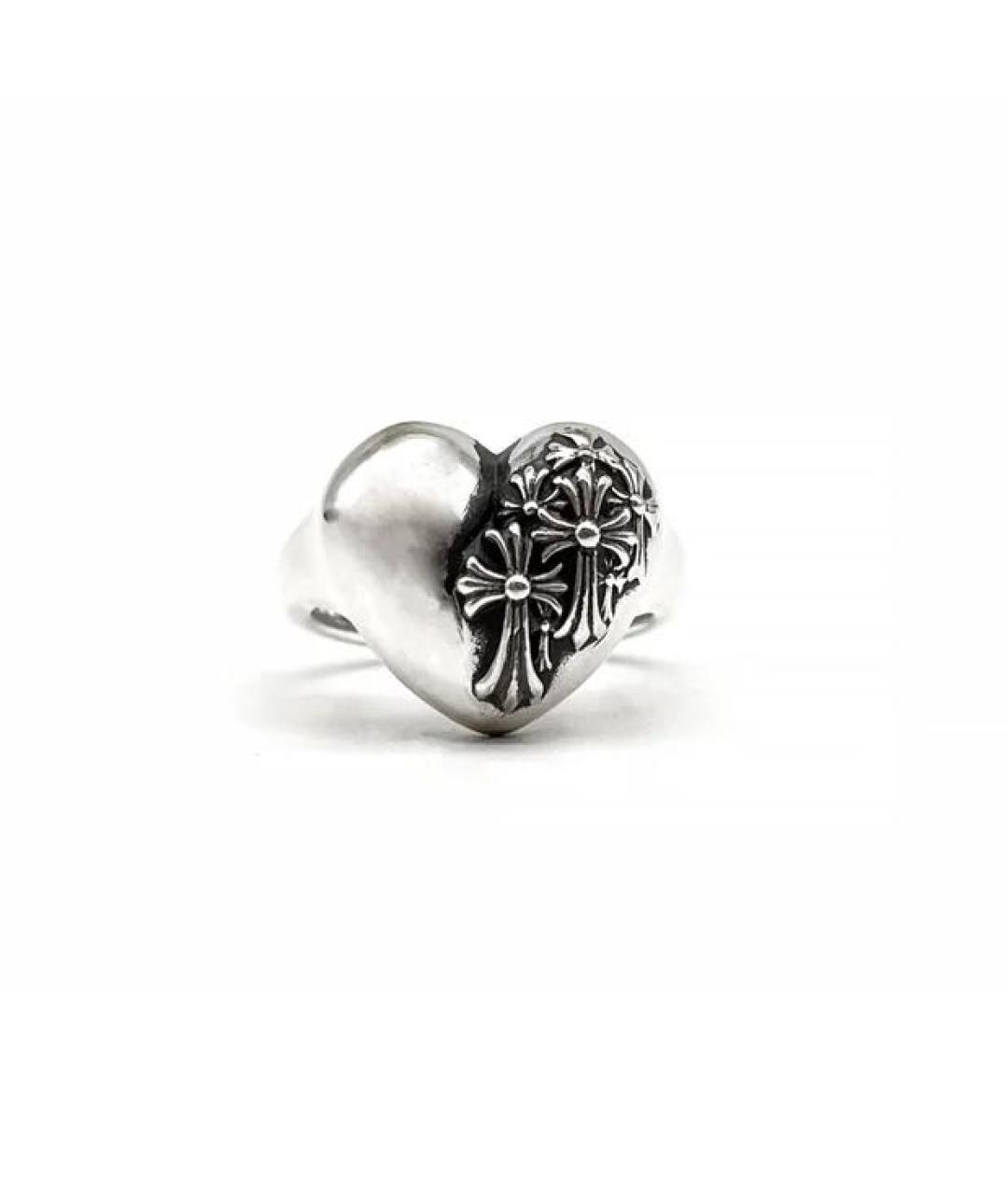 CHROME HEARTS Серебряное серебряное кольцо, фото 1