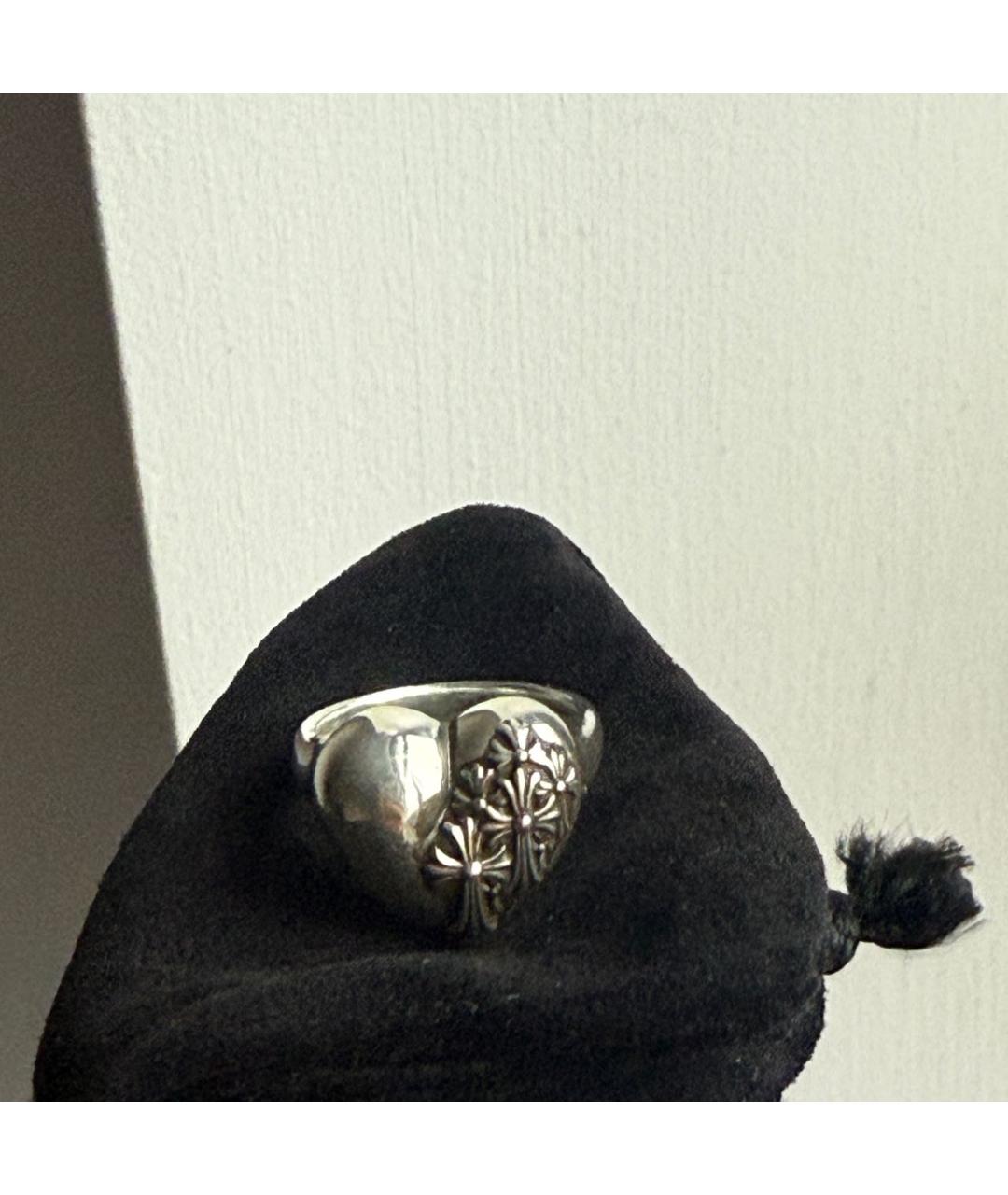 CHROME HEARTS Серебряное серебряное кольцо, фото 3