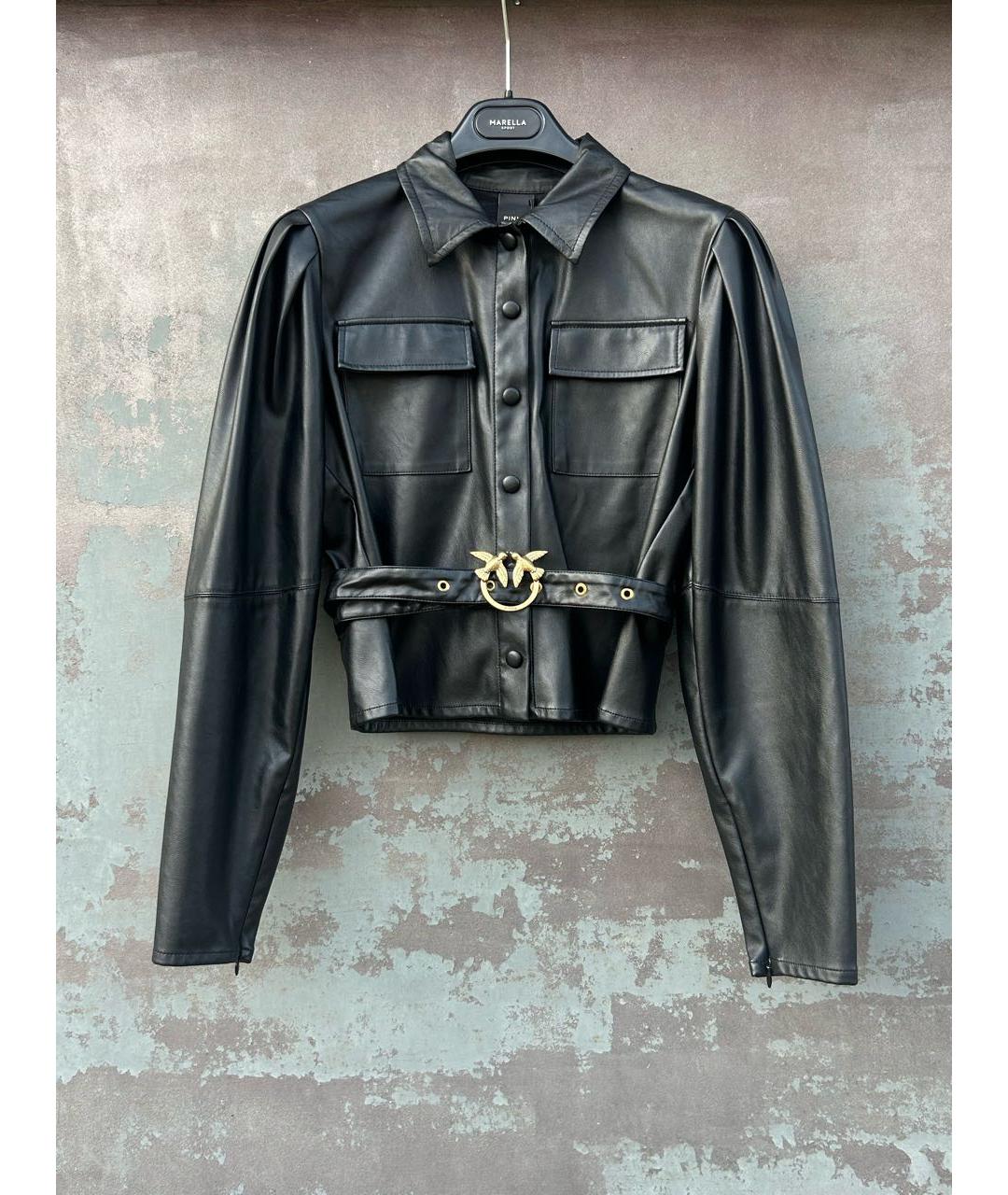 PINKO Черный жакет/пиджак, фото 9