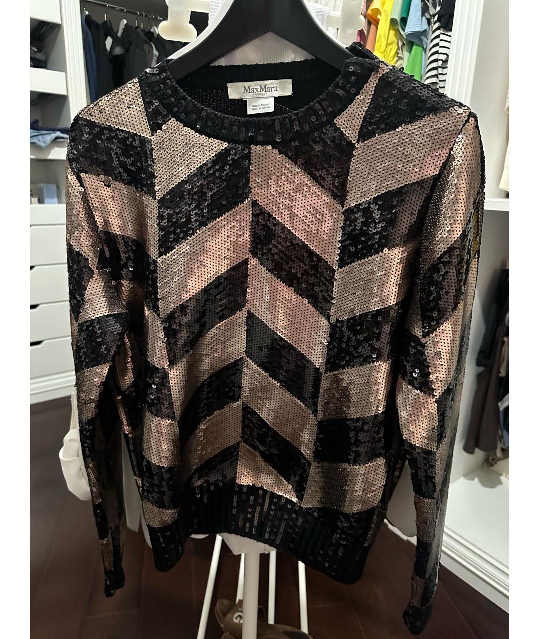 MAX MARA Мульти шерстяной джемпер / свитер, фото 5