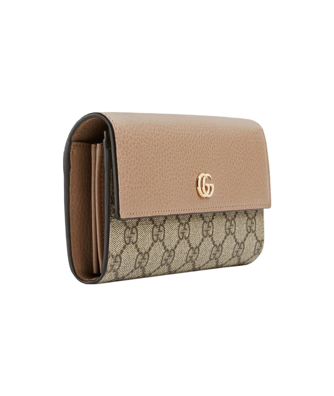 GUCCI Бежевый кошелек, фото 2