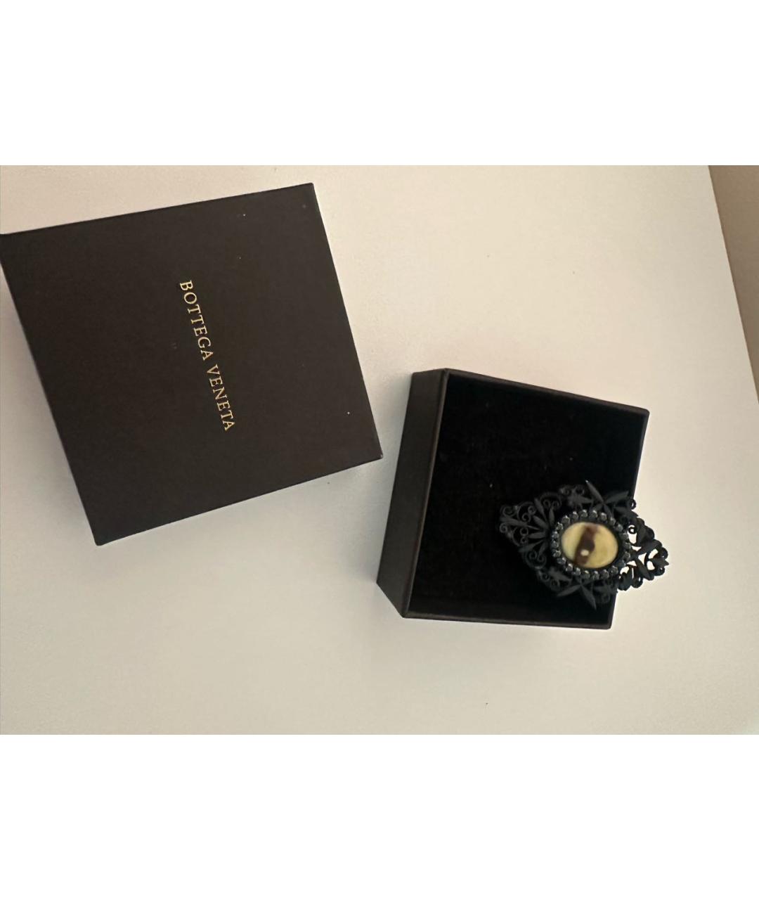 BOTTEGA VENETA Мульти металлическая брошь, фото 3