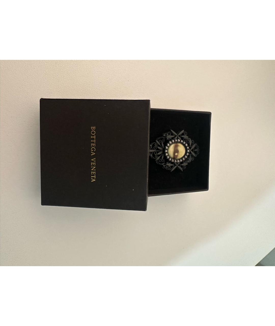 BOTTEGA VENETA Мульти металлическая брошь, фото 4