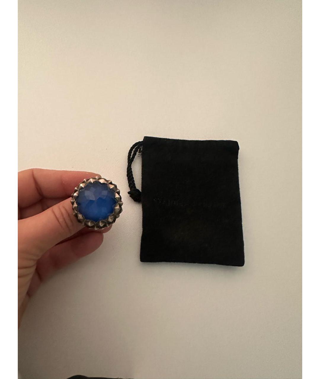 STEPHEN WEBSTER Синее серебряное кольцо, фото 5